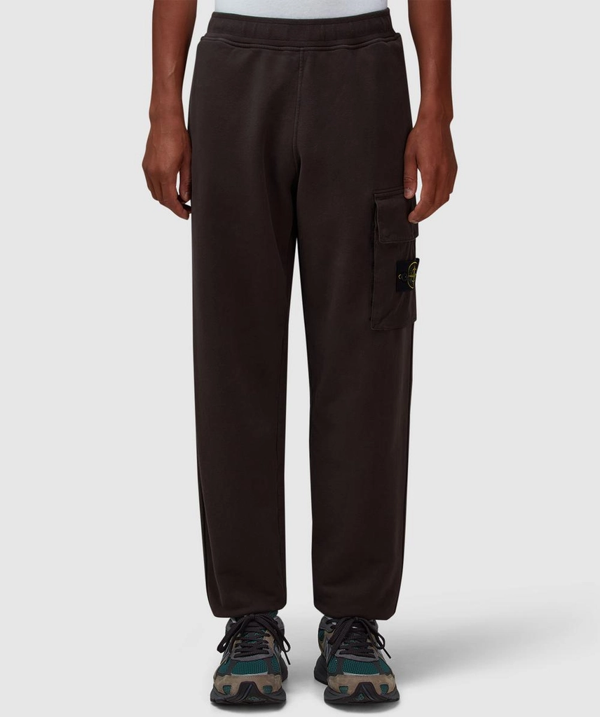 Stone Island Garment Dyed Sweat Pant (Lead Grey - M) - Size M